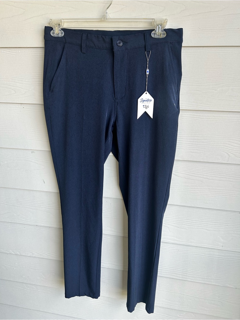 Men's‎ Golf Pants in Navy - Tailored Straight Fit NWT - Picture 2 of 9